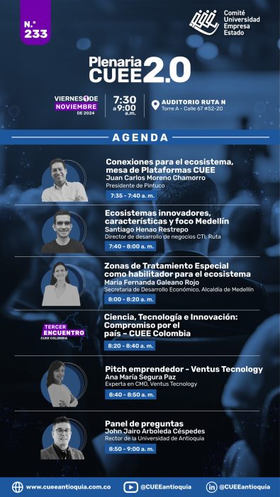 Agenda versión final plenaria